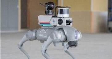 建設現場を四足歩行ロボットで監視、遠隔操作に加え自律制御で自動巡回