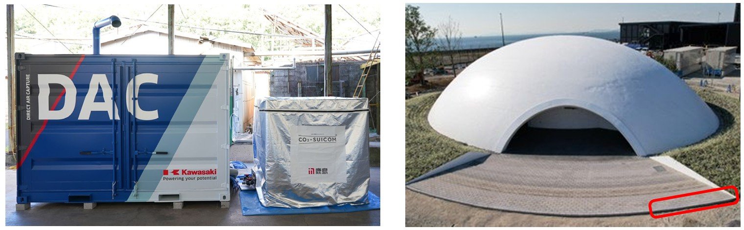 大気中のCO2をコンクリートに固定、万博会場で利用 鹿島と川崎重工：脱