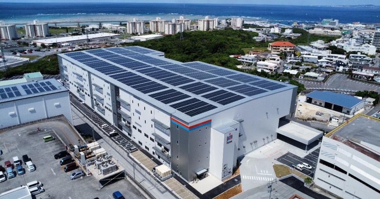 オリオンビール本社跡地の物流倉庫が完成 戸田建設が開発