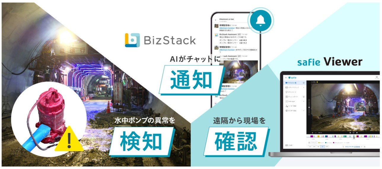 水中ポンプの稼働を後付けセンサーとAIで遠隔監視、MODEとセーフィーが