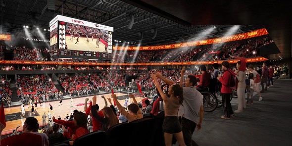 �uTOYOTA ARENA TOKYO�v�̃��C���A���[�i�C���[�W