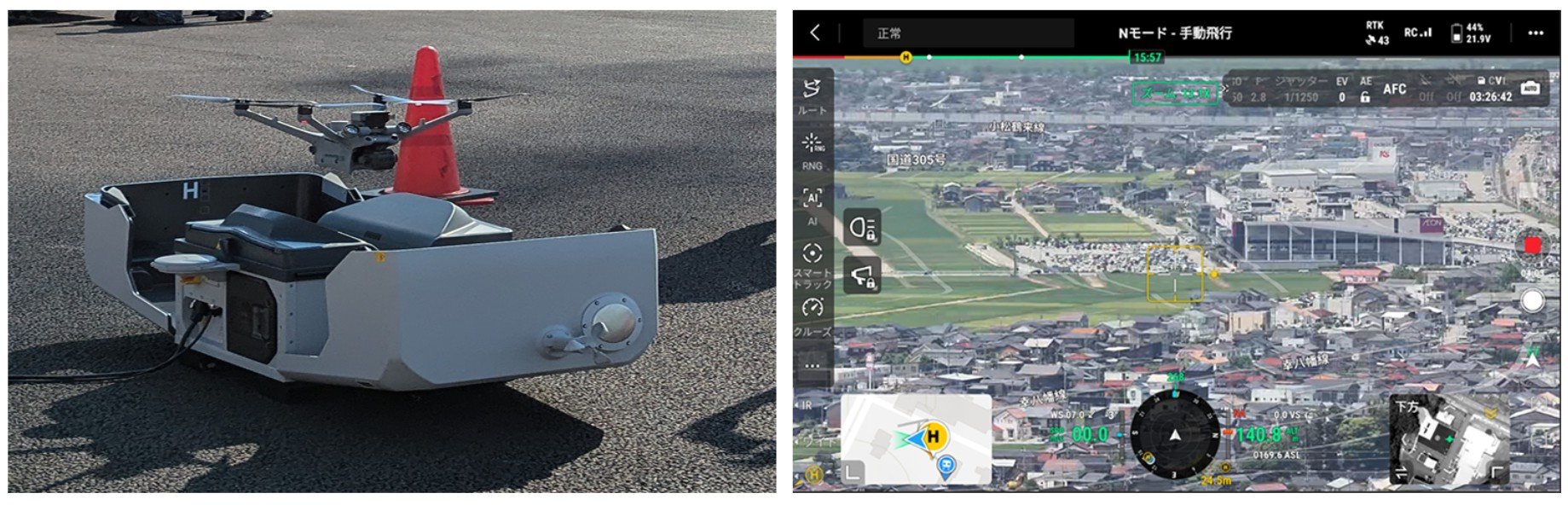 自動運用ドローン基地を活用、災害初動対応を迅速化 センシン