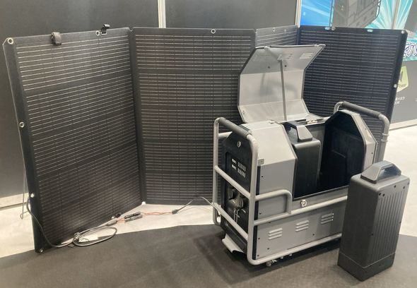 �o�b�e���[�������d�����u