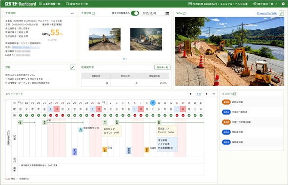KENTEM-Dashboard�Ɖ��O�����N���E�h�J�����uSafie GO�v�V���[�Y�Ƃ̘A�g�C���[�W