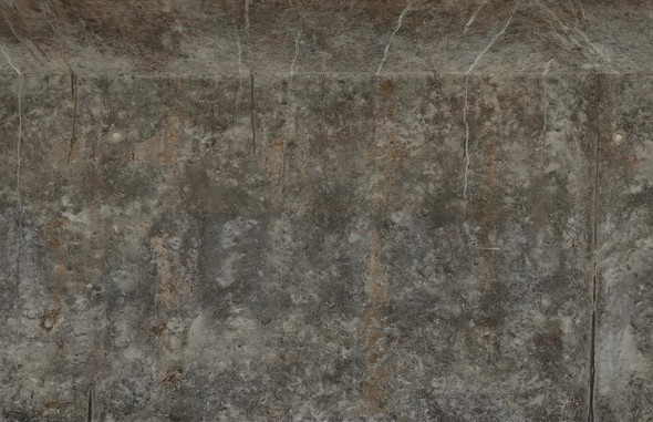 �h���[���ŎB�e�������������̃R���N���[�g�\�ʂ̏�