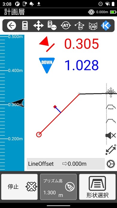 �ϑ��ʒu�Ɩ@�ʂƂ̗�����ǂ��ł��\��