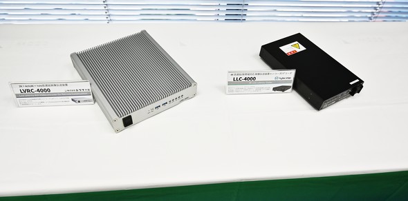 �n�C�e�N�C���^�[�̒�x���r�f�I�G���R�[�_�[�B������2K�~4ch�^4K�~1ch�́uLVRC-4000�v��4K�́uLLC-4000�v