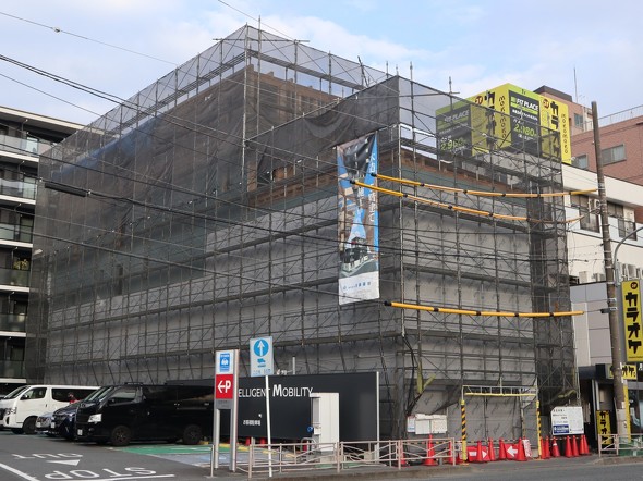 ���ݒ���5�K���đS�K�ؑ��r���u�i���́jWood Five Story�V�z�v��v�̊O��