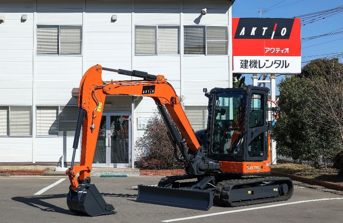 a出品 日立建機のゼロエミッション対応ショベルの取り扱い開始、アクティオ