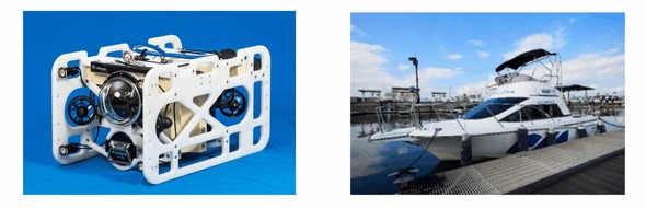 FullDepth��ROV�uDiveUnit300 Lite�v�i���j�A�G�C�g�m�b�g���L��ASV�uEight Knot I�v
