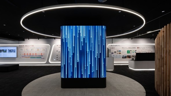 HASEKO MIRAI BASEMENT�̗��َ҂��o�}����LED���j�������g