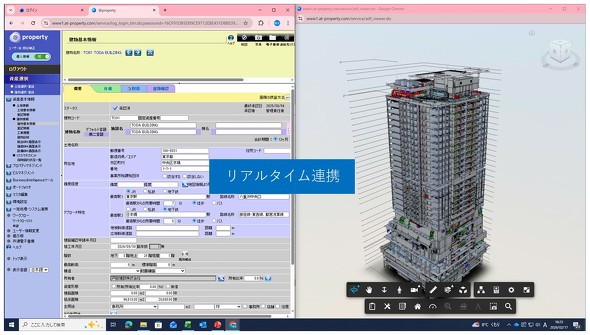 �s���Y�Ǘ��N���E�h�u��property�v�ƈێ��Ǘ�BIM�̘A�g�C���[�W