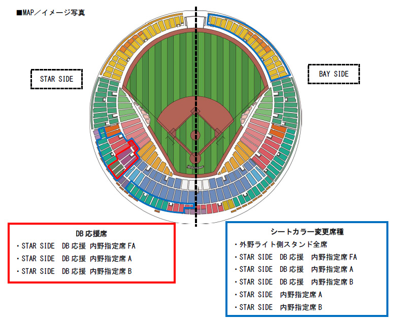 横浜スタジアムを改修 キーワードは カラー Itmedia ビジネスオンライン