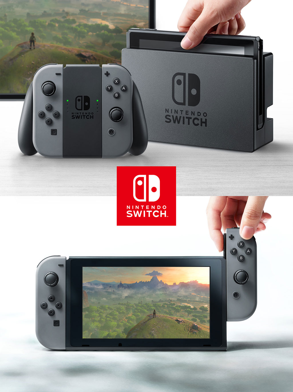 正式名称は「Nintendo Switch」 任天堂、据え置きとしても携帯型 