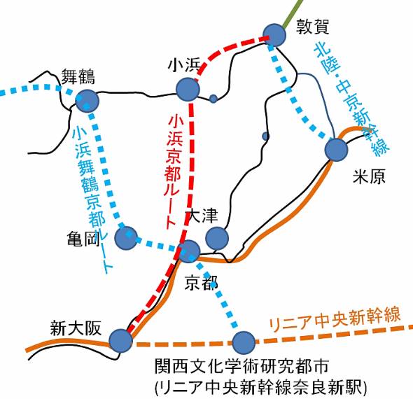 なぜ滋賀県は北陸新幹線 米原ルート に固執するのか 杉山淳一の 週刊鉄道経済 4 6 ページ Itmedia ビジネスオンライン