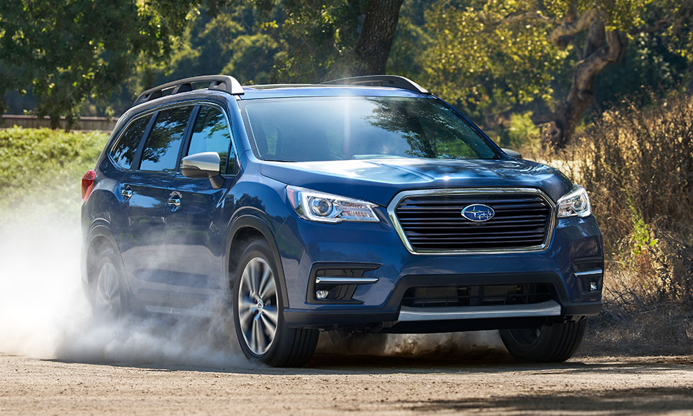 Subaru 新型3列シートsuv アセント 初公開 Subaru車として最大サイズ 1 3 ページ Itmedia ビジネスオンライン