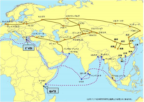 中国が突き進む 一帯一路 と ユーラシア鉄道網の思惑 3 6 Itmedia ビジネスオンライン