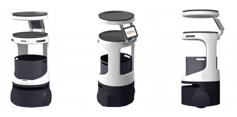 配膳ロボ 大・中・ミニ ７台セット ロボット 配膳 飲食店の配膳ロボット、ソフトバンクロボティクスが開発 デニーズで