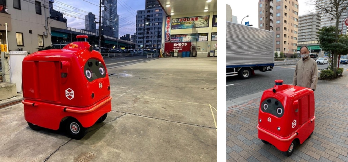 ローソン」や「松屋」の商品をロボットが配送 ENEOSなどが自動