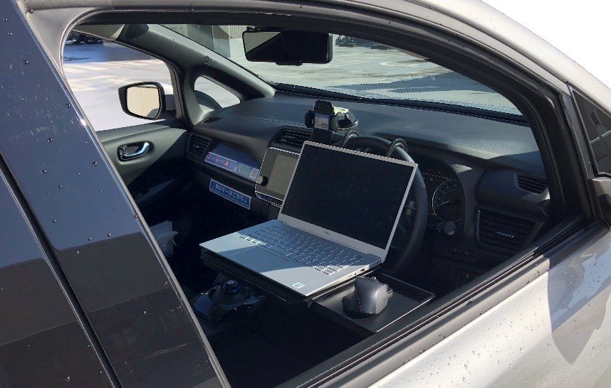 EV特化型カーシェアリングeemo　車内がオフィスになる「テレワークセット」を全車両に配備