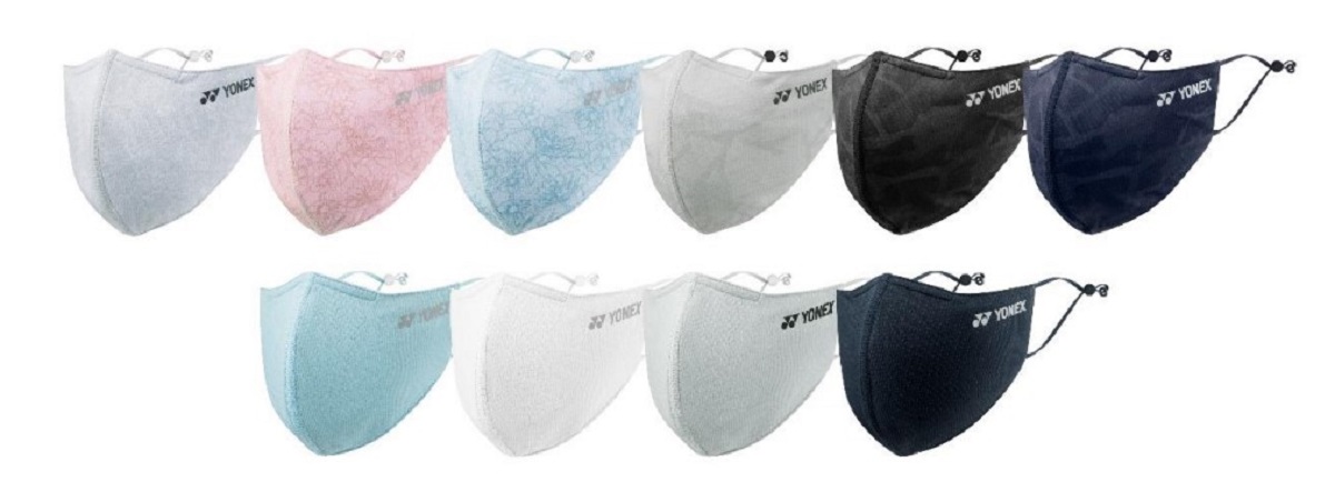 ヨネックスが「爽快マスク」発売　スポーツウェアの涼感素材を応用