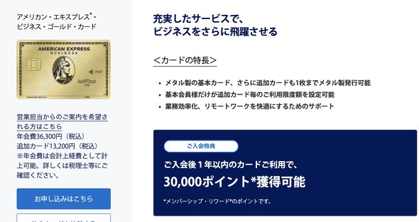 アメックス、メタル素材のビジネス・ゴールド投入 年会費3万6300円 - ITmedia ビジネスオンライン