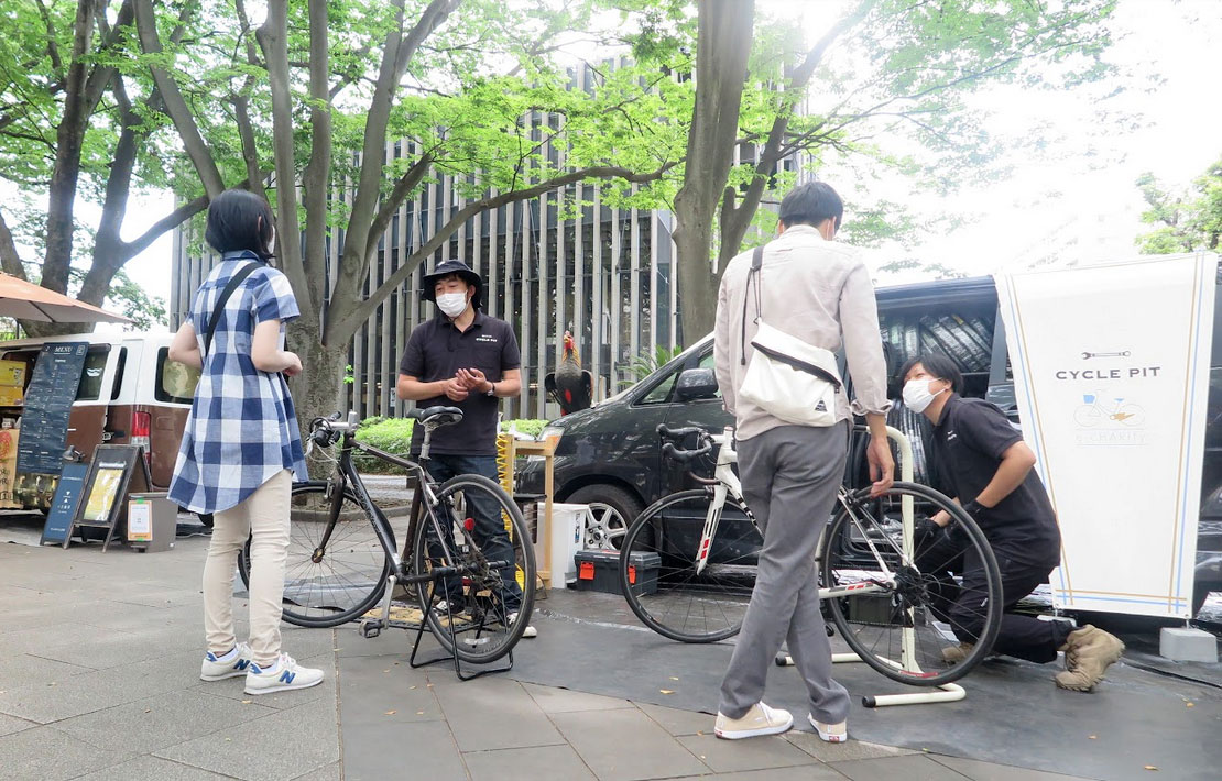 マンションに自転車店が駆けつけて、1日26万円も売れている理由：週末 