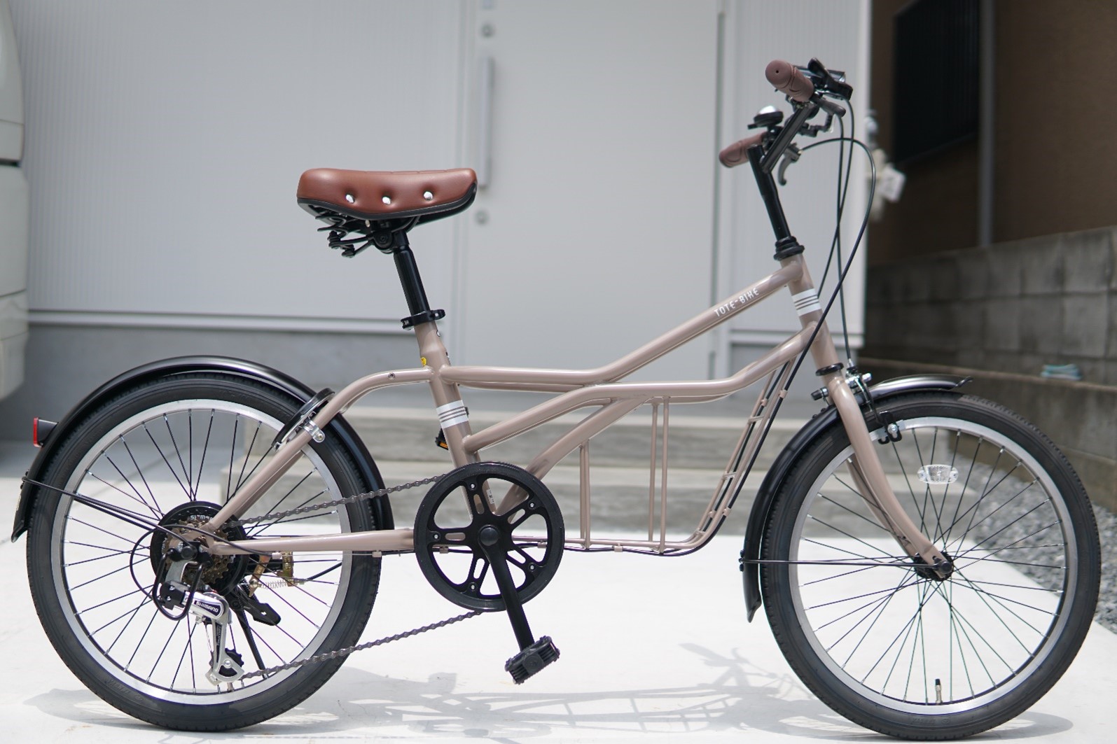 カゴがなくても荷物が運べる自転車」 DAIWA CYCLEが発売：TOTE-BIKE