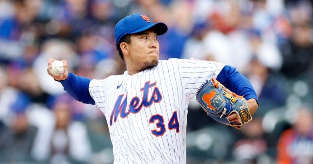 米MLBメッツ・千賀投手、本拠地デビュー 奪三振時の“セガ風”演出が話題