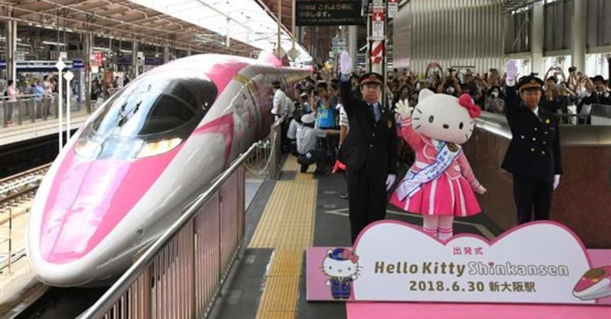 ハローキティ新幹線」運行終了を発表 JR西日本が“リボンの魔法”に幕（1