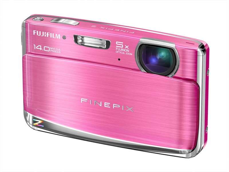 パノラマ撮影可能なスライドボディのエントリー機「FinePix Z80