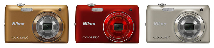 カラバリ豊富な5倍ズーム機、ニコン「COOLPIX S4100」「COOLPIX S3100