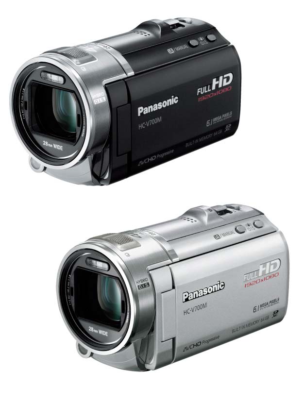 パナソニック、新センサーで暗所に強いビデオカメラ「HC-V700M」「HC 