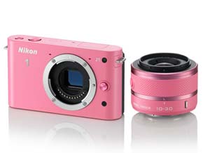 Nikon 1 J1」標準ズームレンズセットに「ピンク」が追加 - ITmedia NEWS