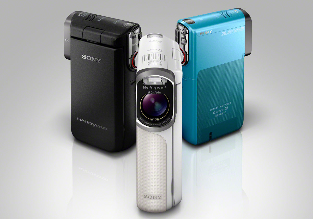 最低価格の SONY ハンディカム 防水ビデオカメラ HDR-GW77 ビデオ ...