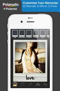 ポラロイド風写真が作れるiphoneアプリ Polamatic By Polaroid