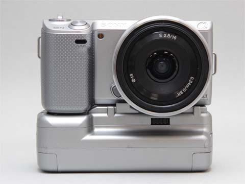 セールお得ソニーNEX-5R標準ズームセット＋バッテリーグリップ＋マイク＋ACCシュー デジタルカメラ