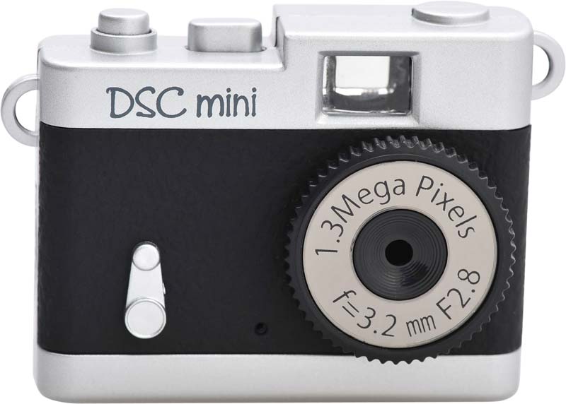 ケンコー・トキナー、クラシカルな超小型トイデジカメ「DSC mini