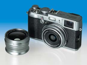 カメラ デジタルカメラ 富士フイルム「X100」専用ワイドコンバージョンレンズ「WCL-X100」を 