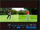 EXILIMゴルフモデル発売記念、プロゴルファーのスイング動画を無料で提供