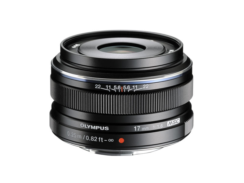 M.ZUIKO DIGITAL 17mm F1.8」など単焦点レンズ3モデルにブラック