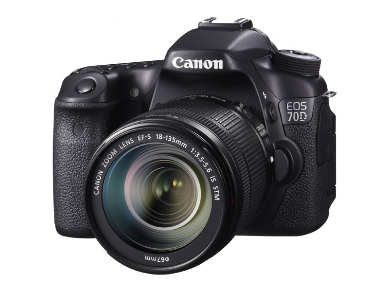 Canon デジタル一眼レフカメラ EOS70D レンズキット EF-S18-135mm F3.5-5.6 IS STM 付属 