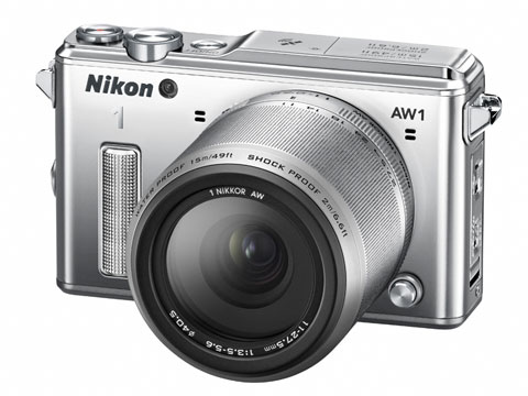 世界初」 レンズも防水のミラーレス ニコン「Nikon 1 AW1」 - ITmedia NEWS