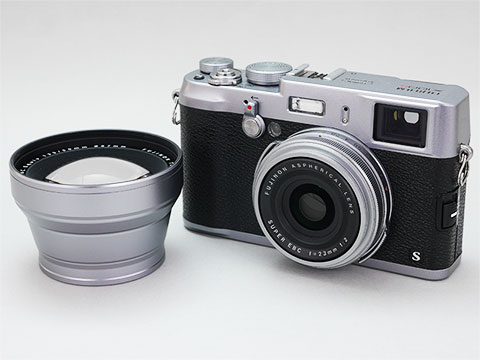 カメラ デジタルカメラ FUJIFILM X100S」を50ミリ相当にする純正テレコンバージョンレンズ 