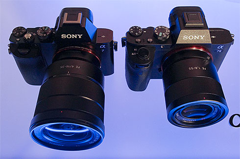5軸手ブレ補正搭載のフルサイズミラーレスカメラ「α7 II」を発表 