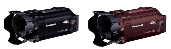 パナソニック、デジタル4Kビデオカメラ「HC-WX970M」ほか3機種を発表 