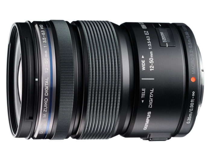 防じん・防滴仕様の電動ズームレンズ「M.ZUIKO DIGITAL ED 12-50mm F3