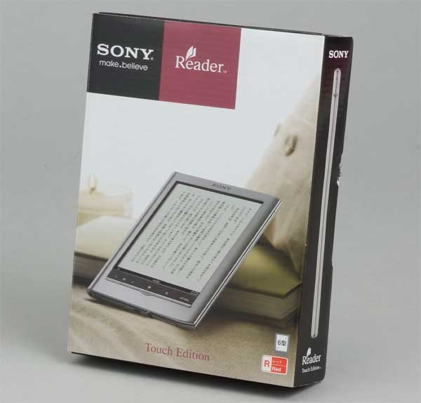 Sony Readeri6^Touch Editionj̃pbP[W