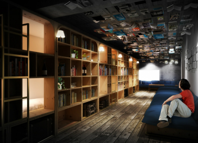 BOOK AND BED TOKYO C[W ©SUPPOSE DESIGN OFFICE