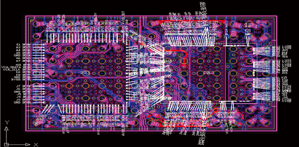 ʐ^3@TexasInstrumentsЂ̃AiOtgGhIC@SiGẽ_CCMOS̃_C1̃pbP[WɎeĂB